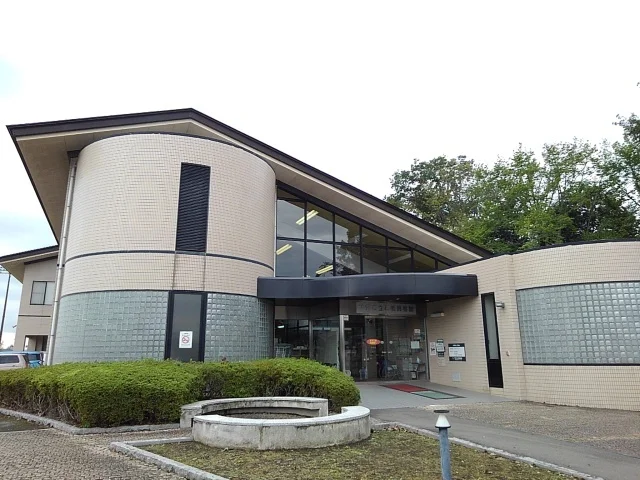 石橋図書館まで600m