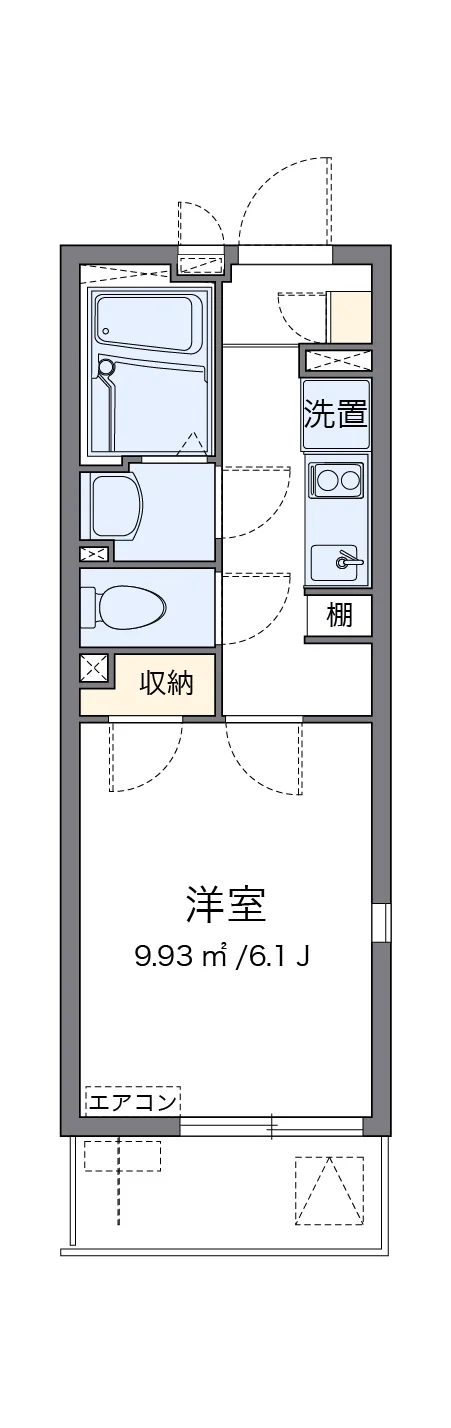 代表的な間取のため実際の間取とは異なる場合があります