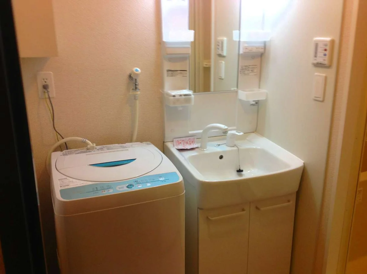 独立洗面台付き