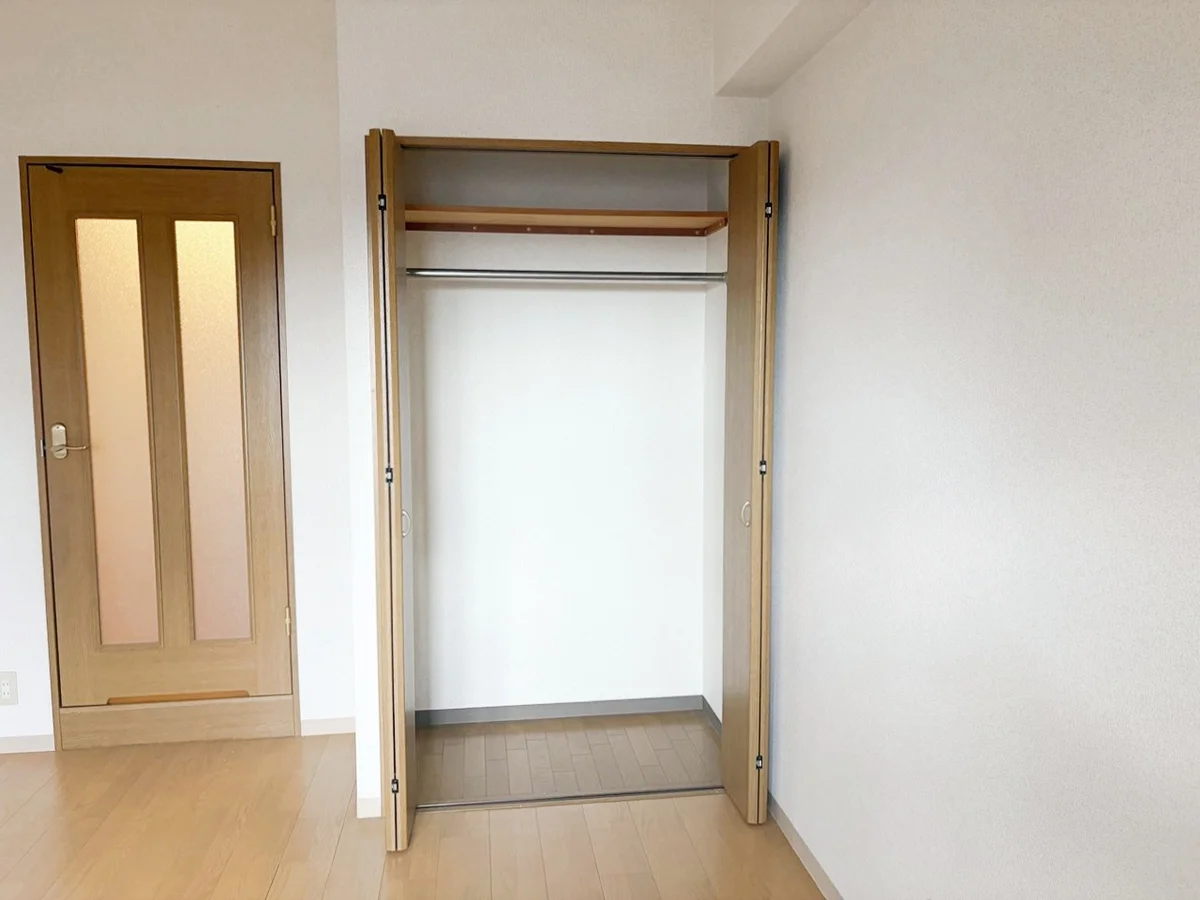クローセットタイプの収納です👚