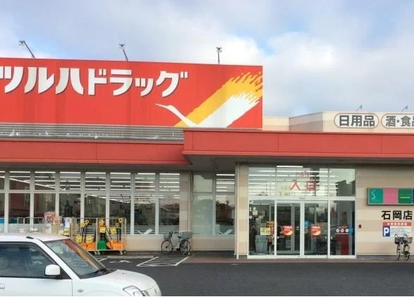 ツルハドラッグまで1100m