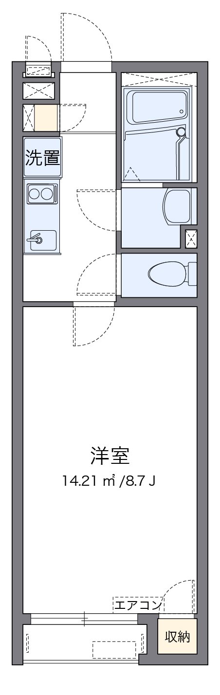 代表的な間取のため実際の間取とは異なる場合があります