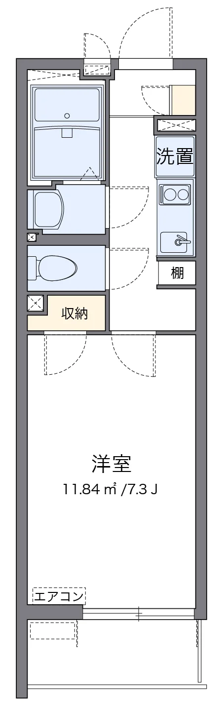 代表的な間取のため実際の間取とは異なる場合があります