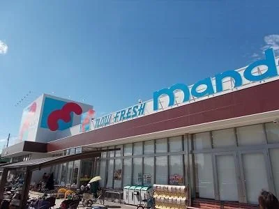 万代新森店様まで350m