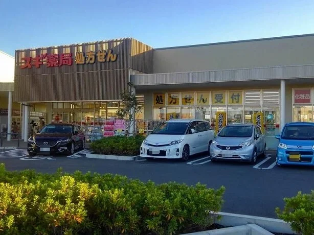フレスポ桶川店スギドラッグまで400m