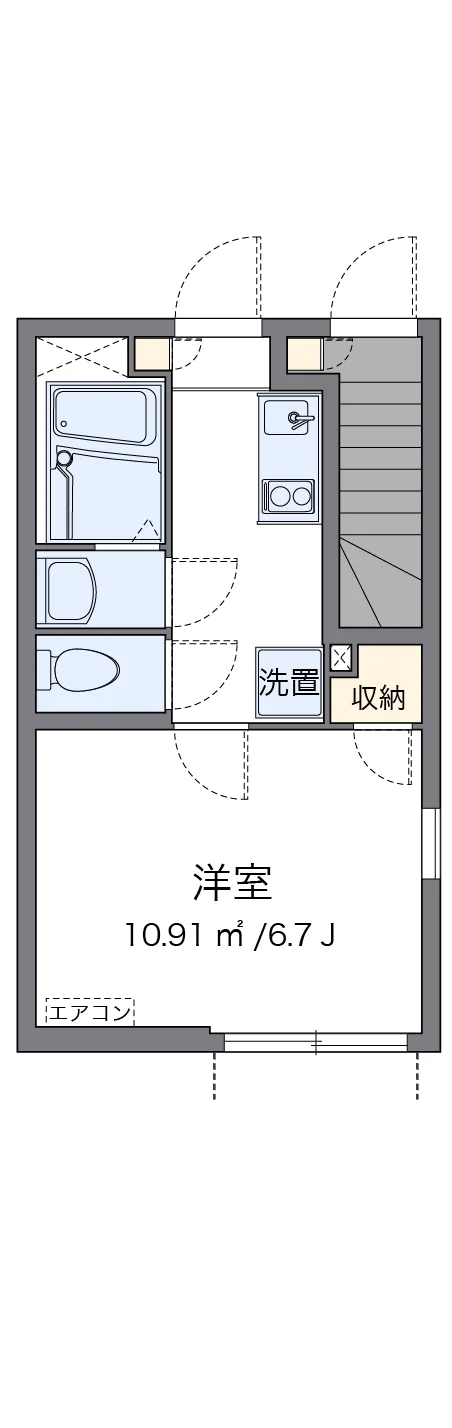 代表的な間取のため実際の間取とは異なる場合があります