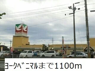 ヨークベニマルまで1100m