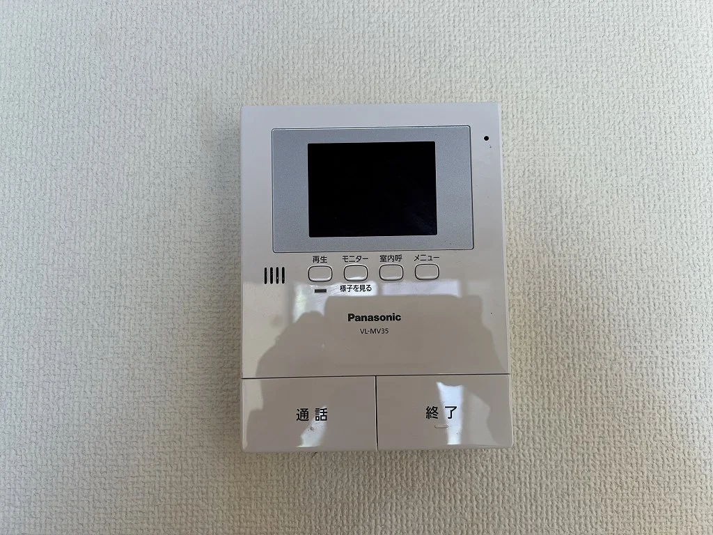 防犯カメラ付き