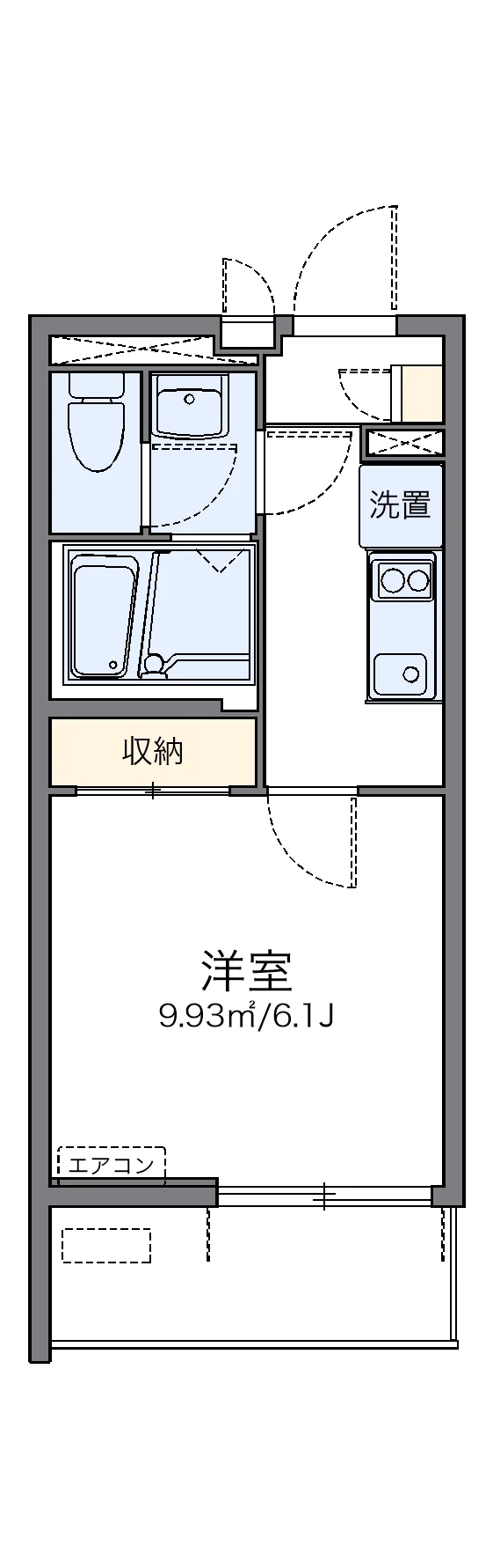 代表的な間取のため実際の間取とは異なる場合があります