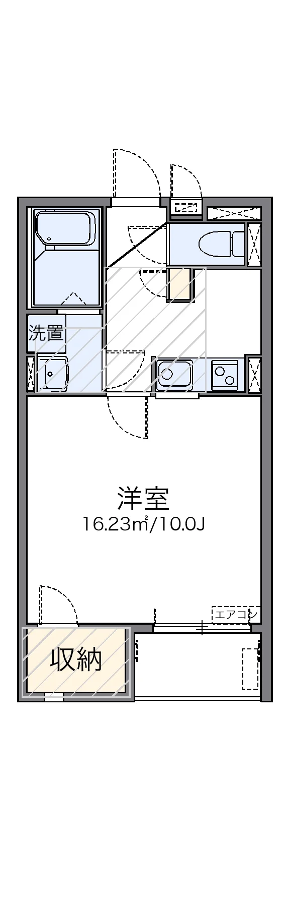 代表的な間取のため実際の間取とは異なる場合があります