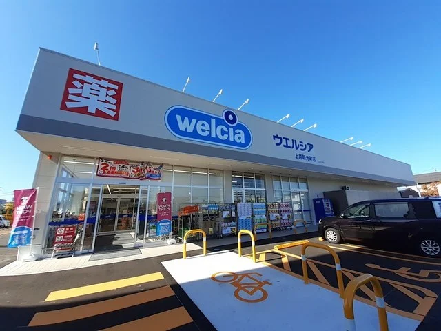 ウエルシア上越新光町店まで450m