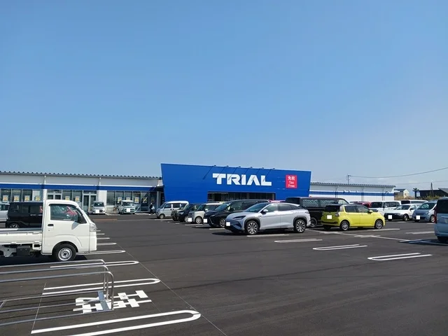 スーパーセンタートライアル指宿まで800m