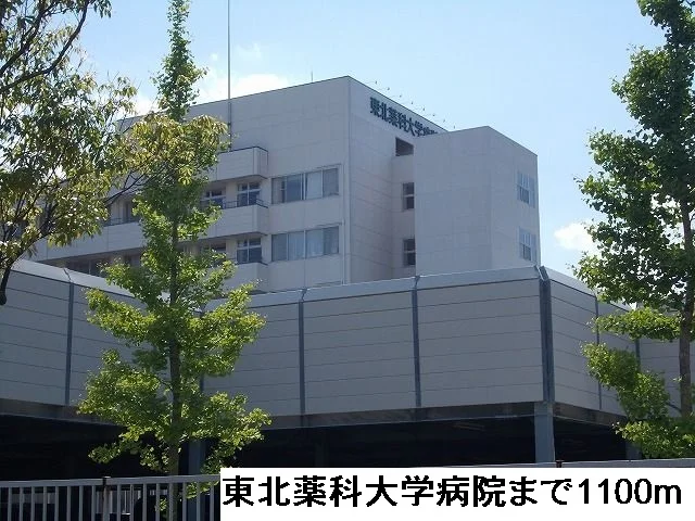 東北薬科大学病院まで1100m