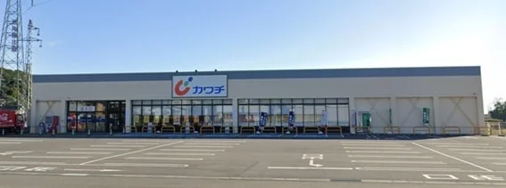 カワチ薬品白河西店まで650m
