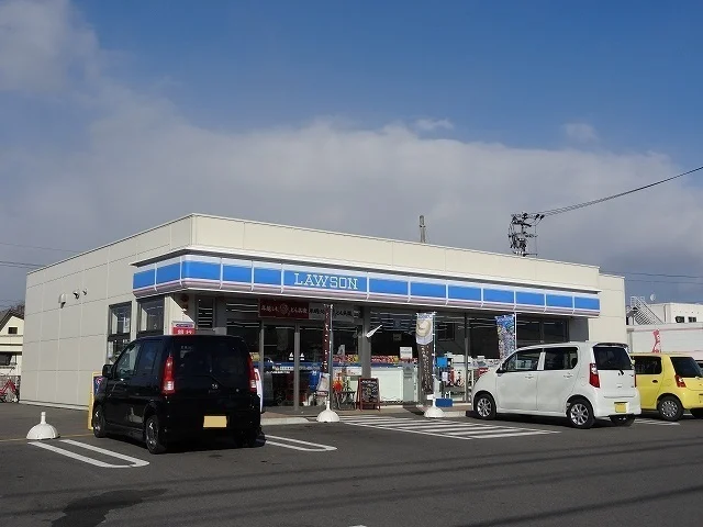 ローソンさんまで1100m