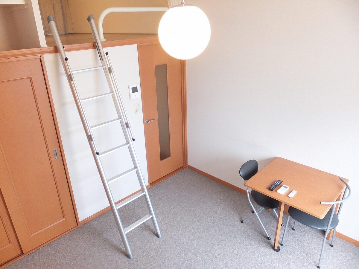 ロフト付きのお部屋です