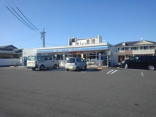 ローソン　森本３丁目店まで400m