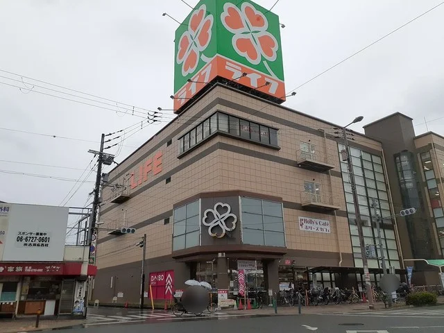 ライフ巽店様まで762m
