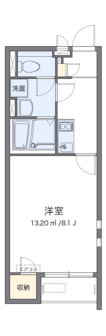代表的な間取のため実際の間取とは異なる場合があります