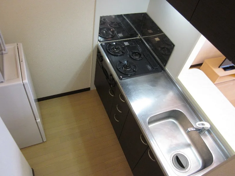 家電も付いた広々キッチン♪