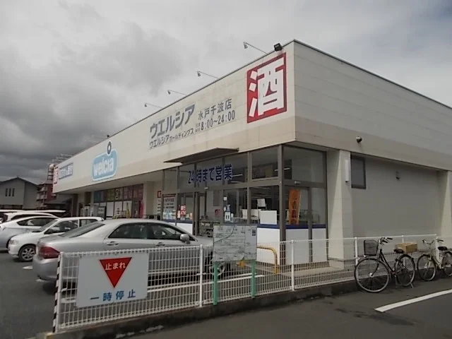 ウエルシア水戸千波店まで250m