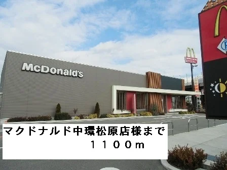 マクドナルド中環松原店様まで1100m