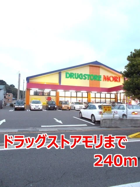 ドラッグストアモリまで240m