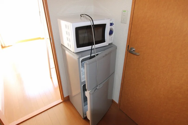 レンジ、冷蔵庫