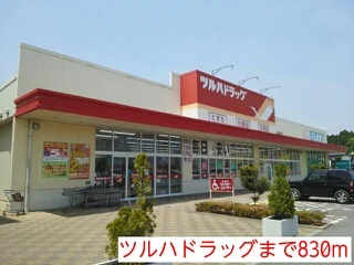 ツルハドラッグまで830m