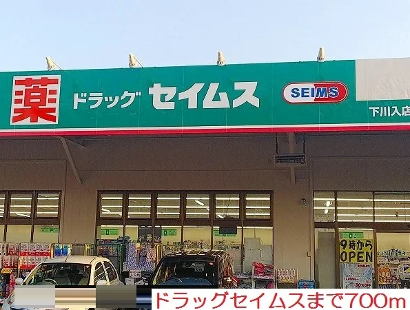 ドラッグセイムスまで700m