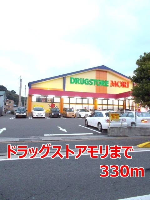 ドラッグストアモリまで330m
