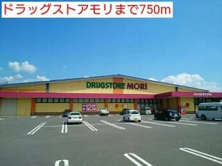 ドラッグストアモリまで750m