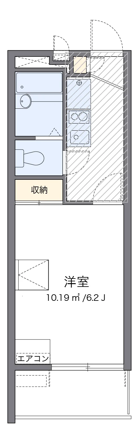 代表的な間取のため実際の間取とは異なる場合があります
