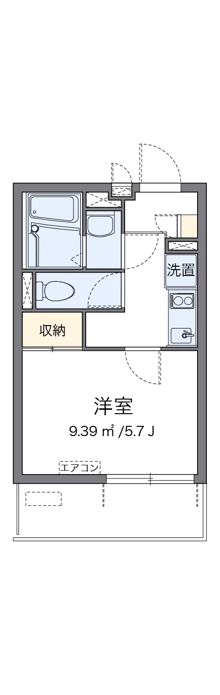 代表的な間取のため実際の間取とは異なる場合があります