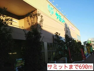 サミットまで690m