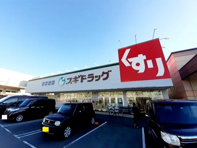 スギドラッグ三園平店まで600m