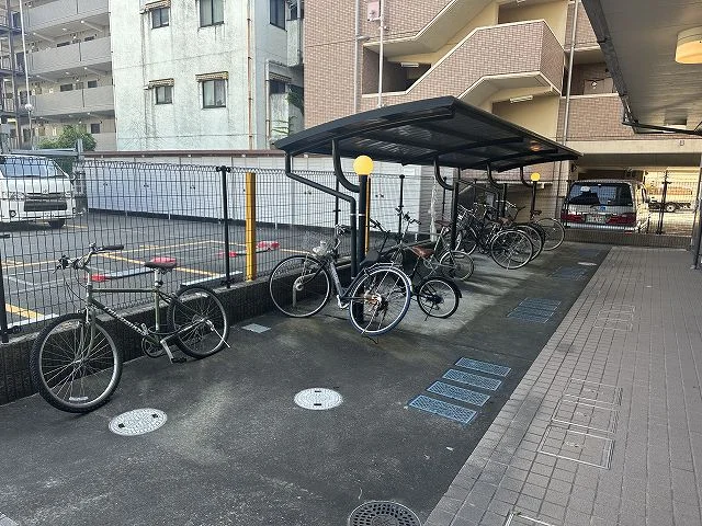 駐輪場です。