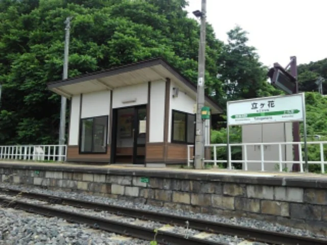 立ヶ花駅まで1600m