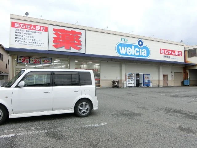 ウエルシア清水下野店まで600m
