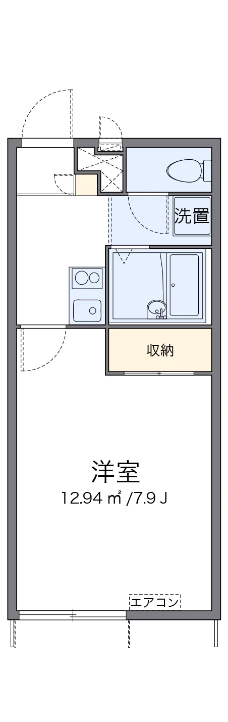 代表的な間取のため実際の間取とは異なる場合があります