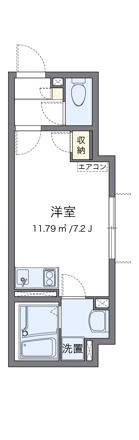 代表的な間取のため実際の間取とは異なる場合があります