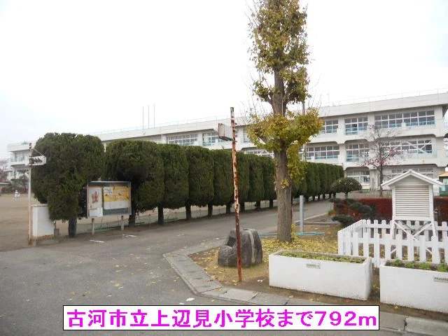 古河市立上辺見小学校まで792m