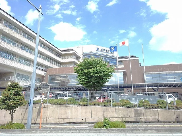 富士吉田市立病院まで3600m