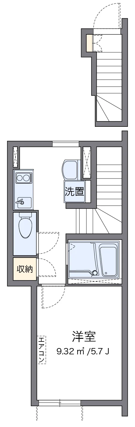 代表的な間取のため実際の間取とは異なる場合があります