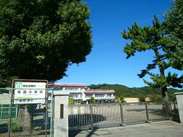市立馬庭小学校まで1200m
