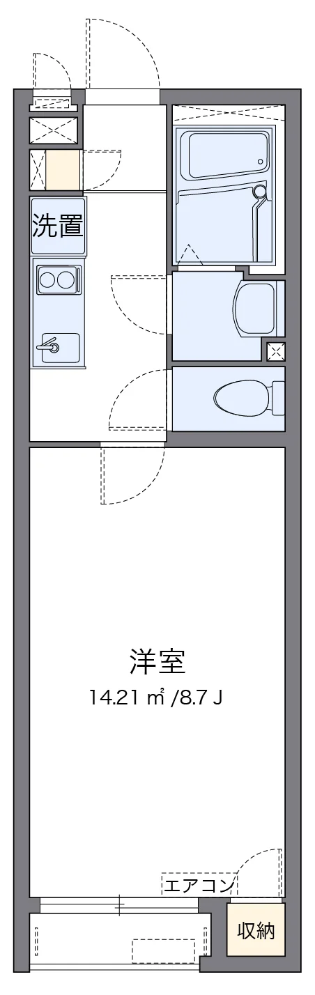 代表的な間取のため実際の間取とは異なる場合があります
