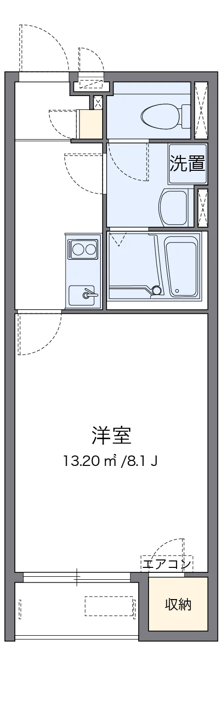 代表的な間取のため実際の間取とは異なる場合があります