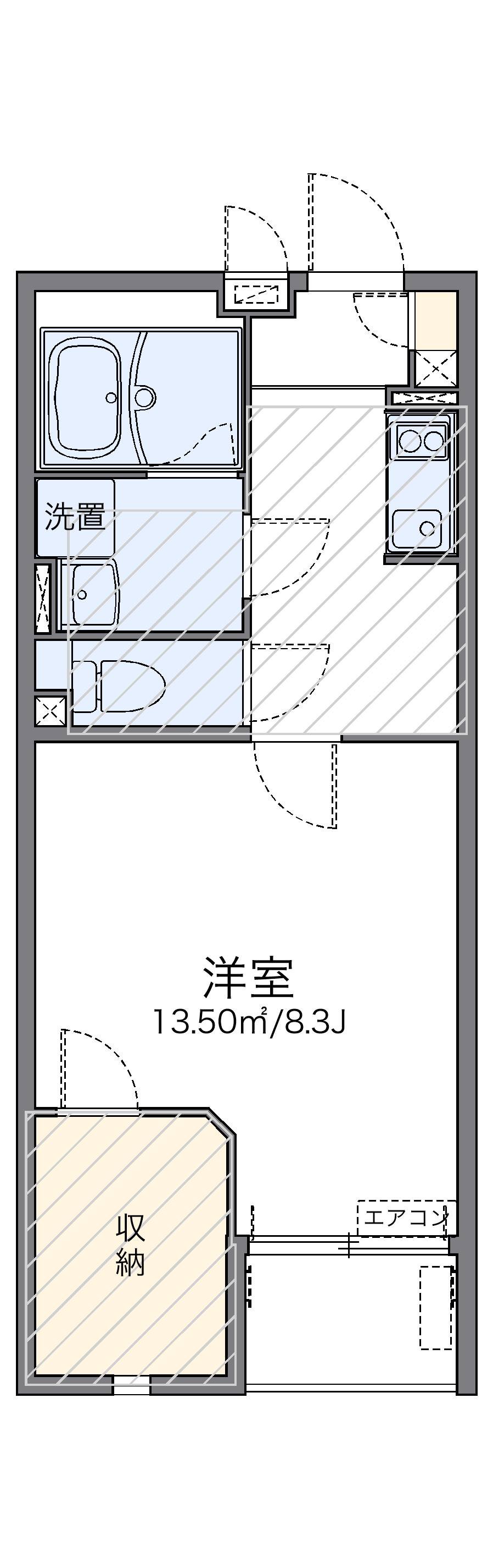 代表的な間取のため実際の間取とは異なる場合があります