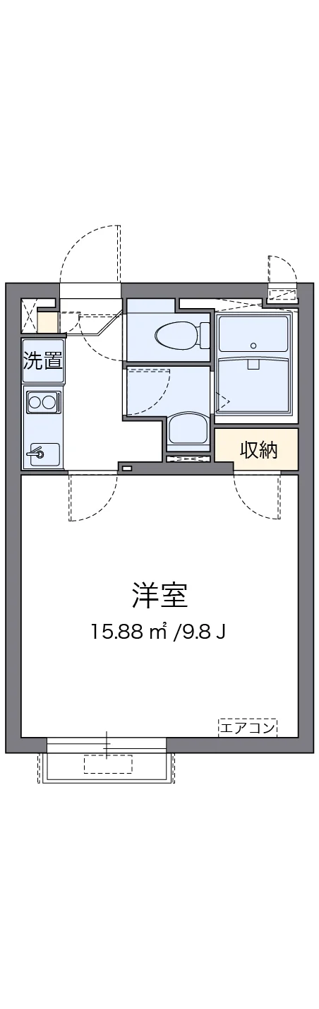 代表的な間取のため実際の間取とは異なる場合があります