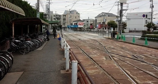 広島電鉄江波駅まで900m